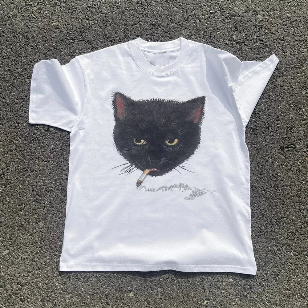 CAT GRAPHIC TEE