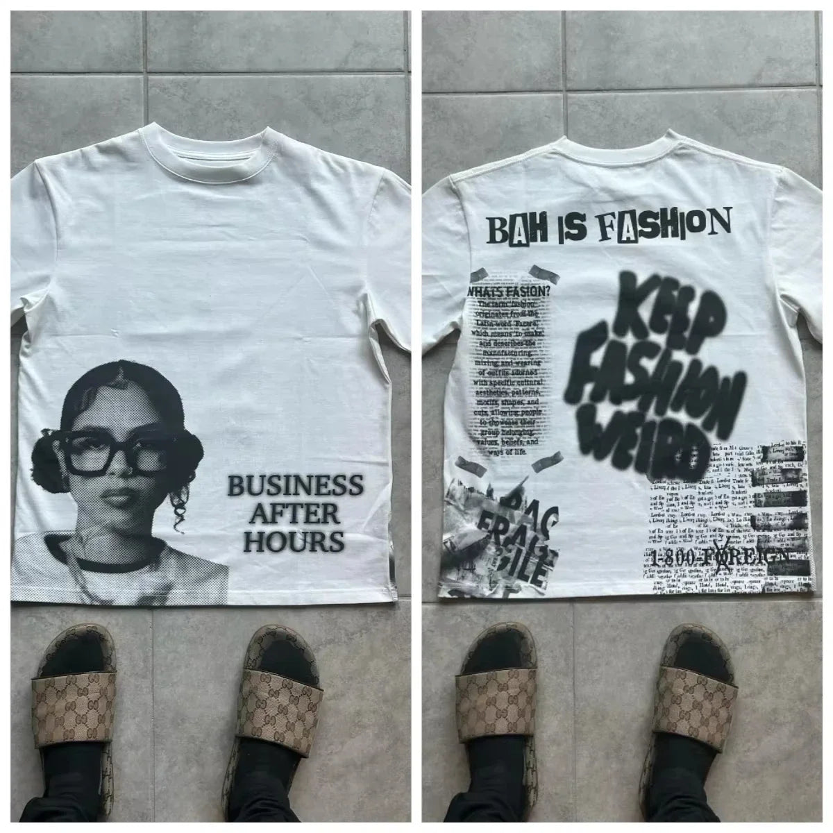 UNISEX GRAPHIC PRINTED FASHION REBEL TEE