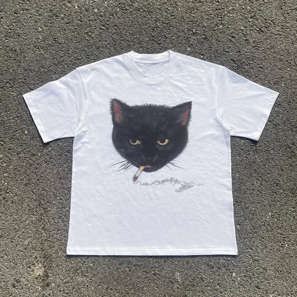 CAT GRAPHIC TEE