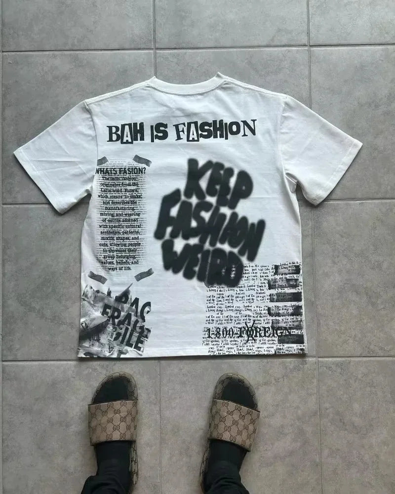 UNISEX GRAPHIC PRINTED FASHION REBEL TEE