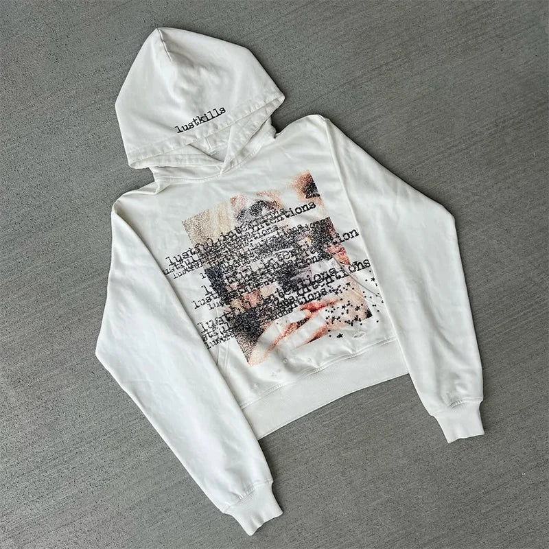 MEN'S GRAPHIC LUST KILLS PULL-OVER HOODIE