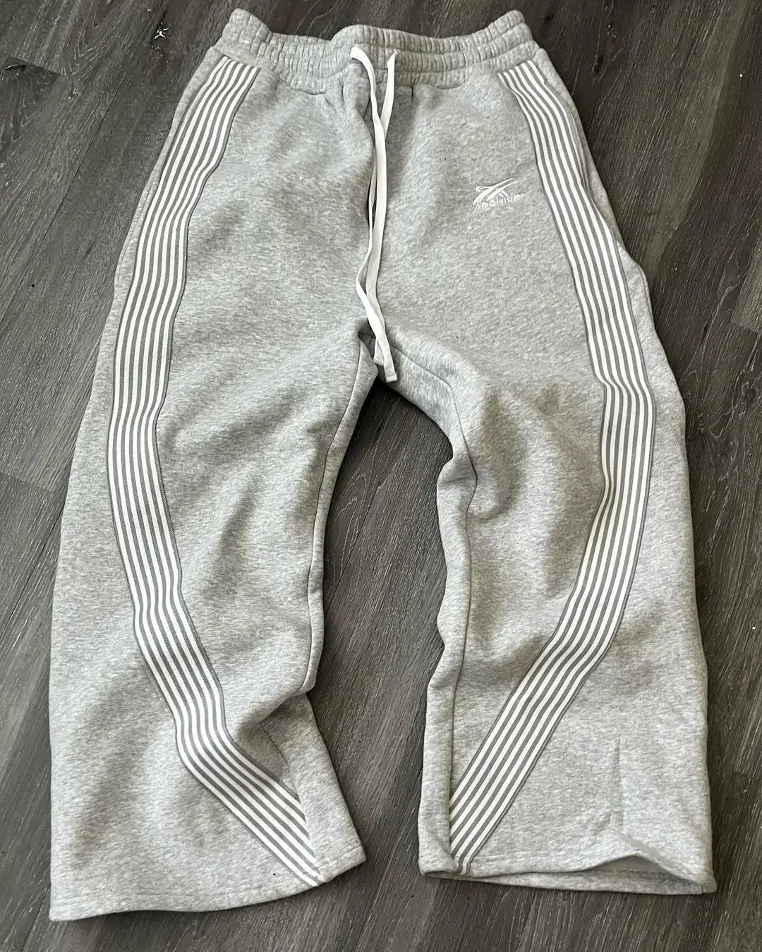 Archive Y2K Gray Tactical Joggers Original