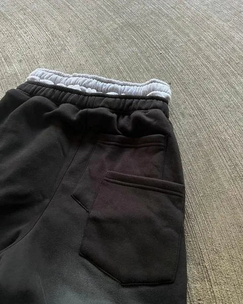 Y2K Embroidered Gothic Street Pants