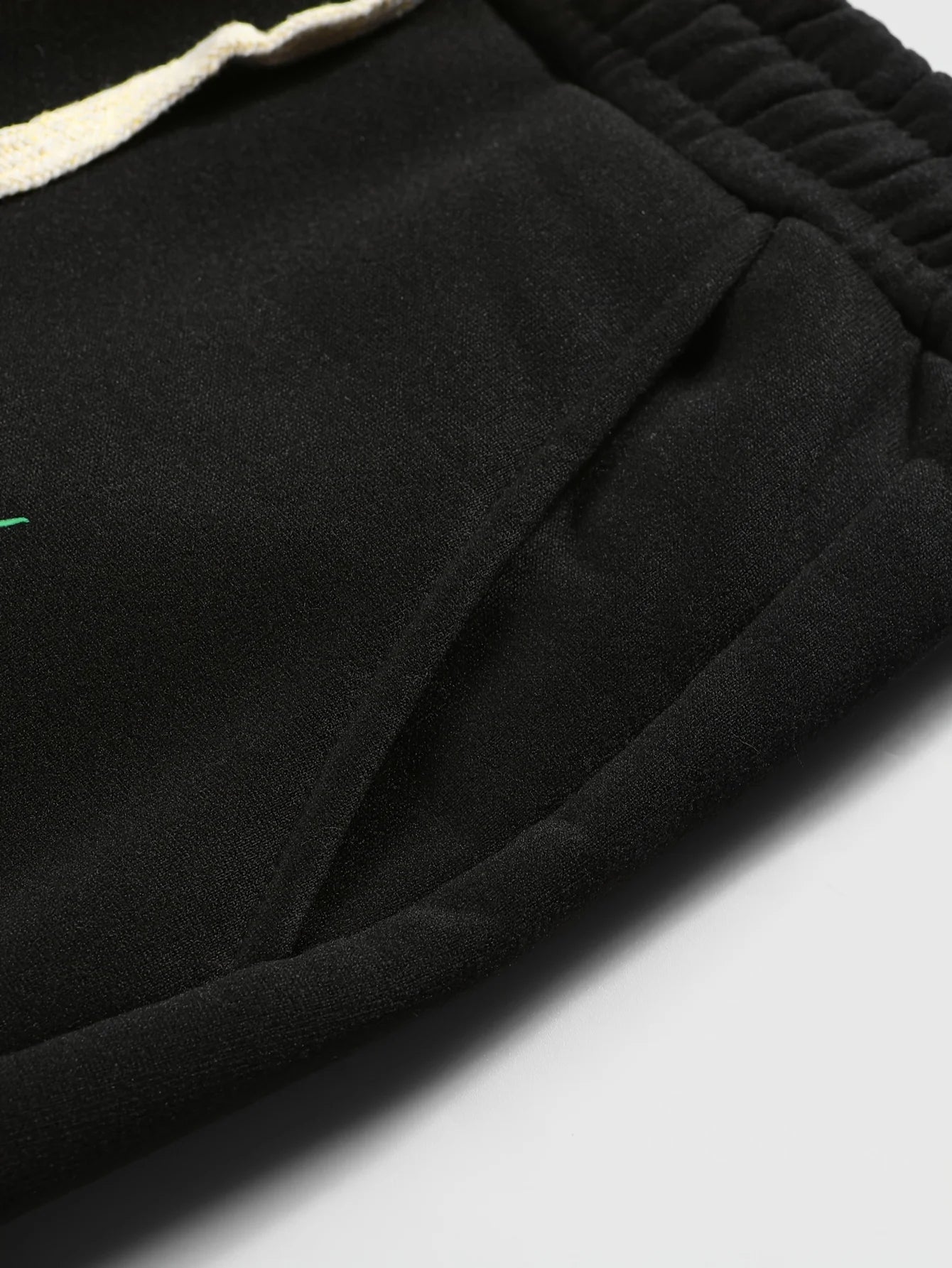 CROSS PRINT FLARED SWEATPANTS