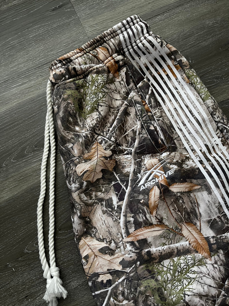 Archive Y2K Gray Tactical Joggers | Camo