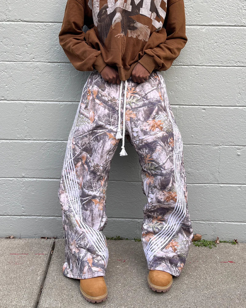 Archive Y2K Gray Tactical Joggers | Camo